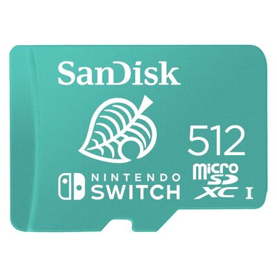Karta pamięci SANDISK microSDXC 512GB do Nintendo Switch