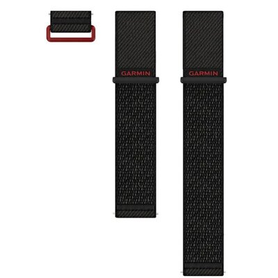 Pasek GARMIN 010-13907-02 ComfortFit do Venu X1 koperta 41 mm (szerokość paska 24 mm) Czarny