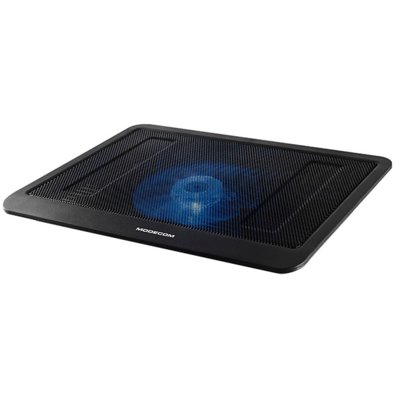 Podstawka chłodząca MODECOM do laptopa 14 cali Silent Fan Czarny