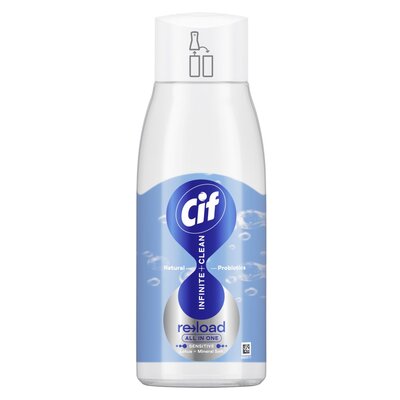 Wkład czyszczący uniwersalny CIF Infinite Clean Lotus & Mineral Salt 590 ml