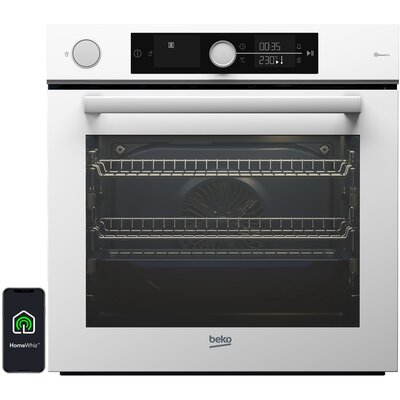 Piekarnik BEKO bPRO500 BBIS18400WDS Elektryczny parowy Biały A+