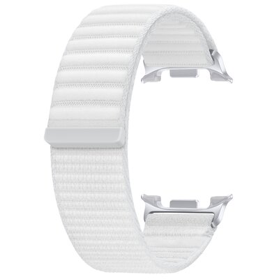 Pasek SAMSUNG Fabric Band do Galaxy Watch 8 (20mm) S/M Biały