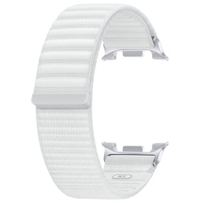 Pasek SAMSUNG Fabric Band do Galaxy Watch 8/8 Classic (20mm) M/L Biały