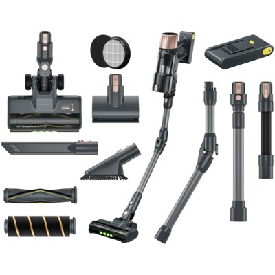 Odkurzacz GÖTZE & JENSEN VV600 z rurą flexi, funkcją Park&Go, technologią Dust Scanner, 1 bateria w zestawie