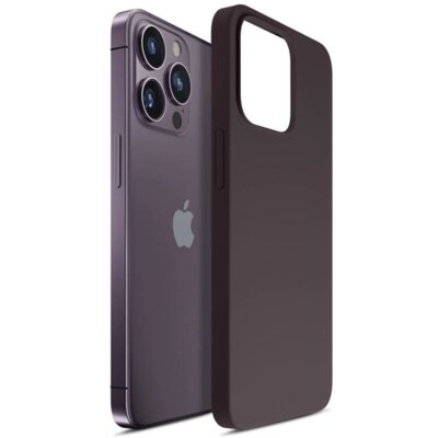 Etui 3MK Hardy MagSilicone do Apple iPhone 14 Pro Max Ciemnofioletowy
