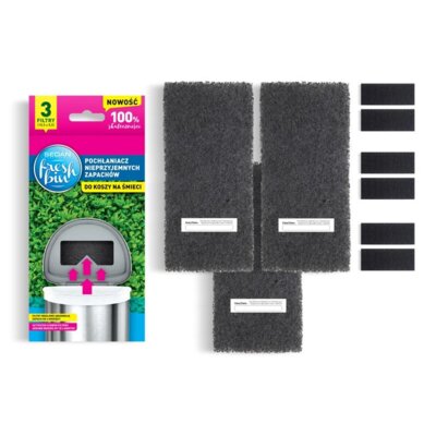 Filtr do kosza SEDAN HOME & SPACE Fresh Bin (3 sztuki)