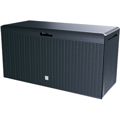 Skrzynia ogrodowa PROSPERPLAST Boxe Rato Plus MBRP290-S433 290 L Antracytowy