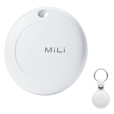 Lokalizator MILI MiTag Biały + Etui Biały