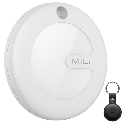 Lokalizator MILI MiTag Biały + Etui Czarny