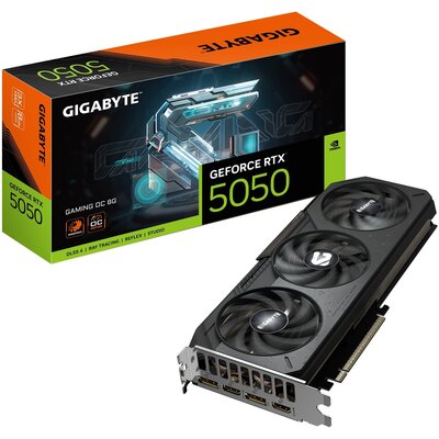 Karta graficzna GIGABYTE GeForce RTX 5050 Gaming OC 8GB DLSS 4