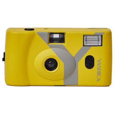 Aparat analogowy YASHICA MF-1 Snapshot Art Camera Żółty