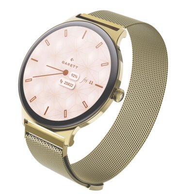 Smartwatch GARETT Verona 2 Złoty Mesh