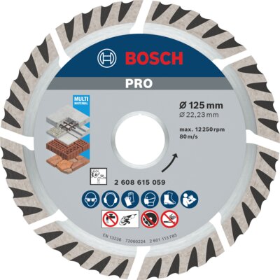Tarcza do cięcia BOSCH 2608615059 125 mm