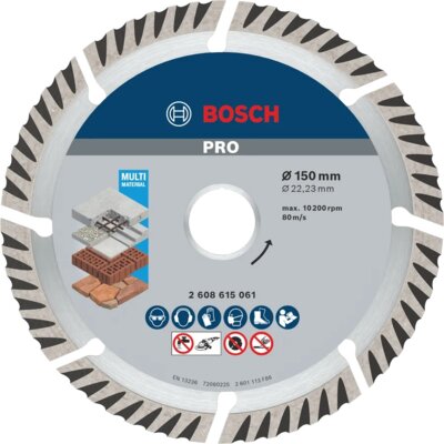 Tarcza do cięcia BOSCH 2608615061 150 mm