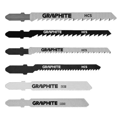 Zestaw brzeszczotów GRAPHITE 57H754 (6 szt,)