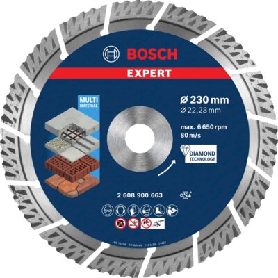 Tarcza do cięcia BOSCH Expert 2608900663 230 mm