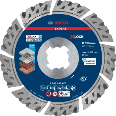 Tarcza do cięcia BOSCH Expert X-Lock 2608900670