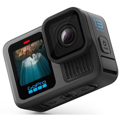 Kamera sportowa GOPRO HERO 13 BLACK, filmy 5.3K 60 FPS, matryca 1/1,9, GPS, Wi-Fi, Bluetooth + HB-SERIES Lens Collection