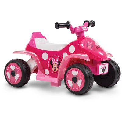 Quad elektryczny dla dziecka HUFFY Minnie Mini 19075W Ciemnoróżowy