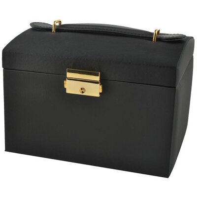 Szkatułka na biżuterię BEAUTYLUSHH 6348 Czarny