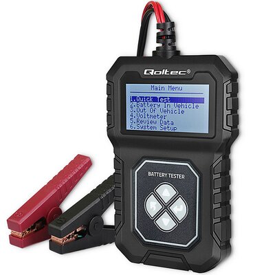Tester akumulatorów QOLTEC 50686