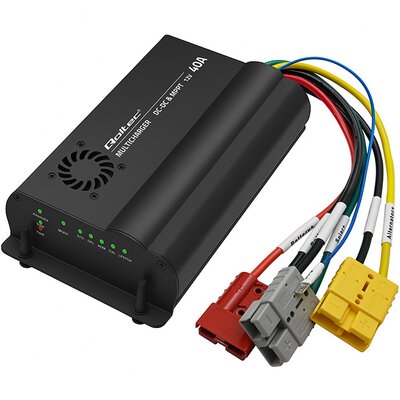 Inteligentna ładowarka QOLTEC 51921 do akumulatorów STD AGM GEL LIFEPO4 12V 40A