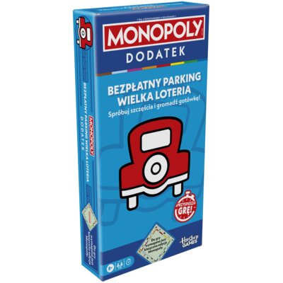 Dodatek do gry HASBRO Monopoly Bezpłatny parking Wielka loteria G0718120