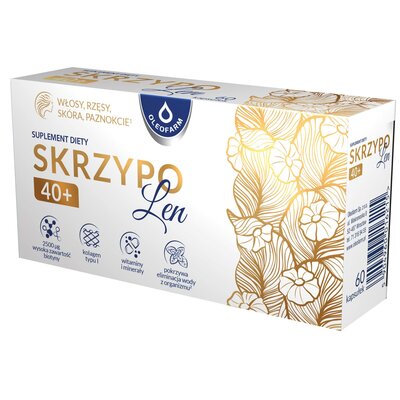 Kompleks witamin i minerałów OLEOFARM Skrzypolen 40+ (60 kapsułek)