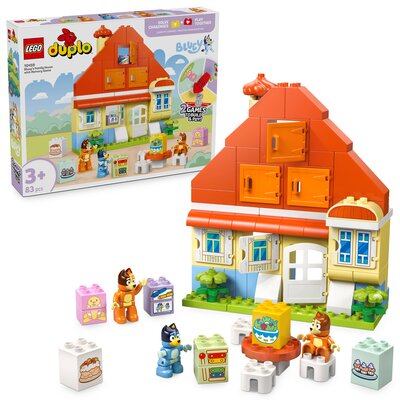 LEGO 10459 DUPLO Bluey Dom rodzinny Blue z grą pamięciową