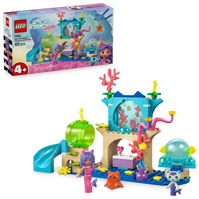 LEGO 11204 Koci domek Gabi Podwodna przygoda syrenki Gabi, zabawka dla dzieci