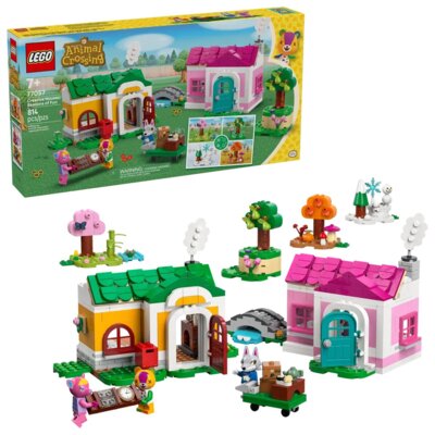 LEGO 77057 Animal Crossing Kreatywne domy: Pory zabawy, zestaw dla dzieci