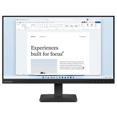 Monitor LENOVO L24-4e 23.8" 1920x1080px IPS 100Hz 4 ms