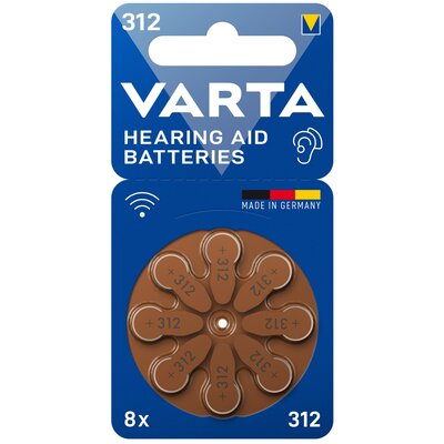 Baterie PR41 VARTA 312 (8 szt.)
