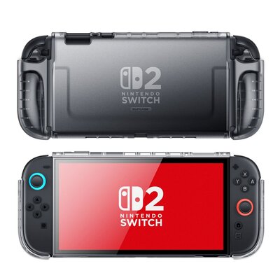 Etui SUPCASE Crystal do Nintendo Switch 2 Czarny