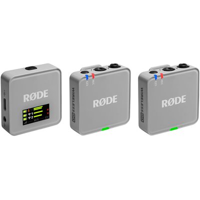 System bezprzewodowy RODE Wireless Go III Szary