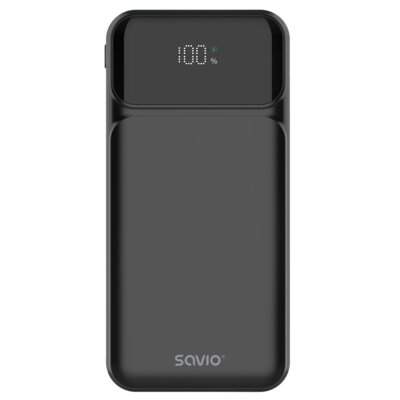 Powerbank SAVIO BA-08 10000 mAh Czarny