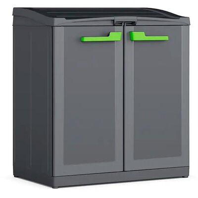 Stojak na worki KETER Moby 3x110L Ciemnoszary