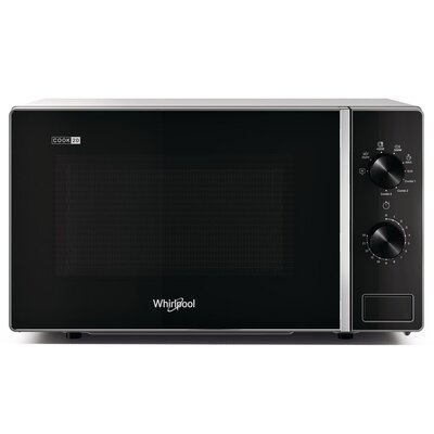 Kuchenka mikrofalowa WHIRLPOOL MWP 103 SB 700W średnica 24.5 cm pojemność 20L Srebrno-czarny