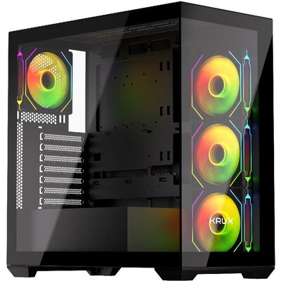 Komputer MAD DOG KRUX-EXO-A03DR32 R7-7800X3D 32GB RAM 1TB SSD GeForce RTX5060 DLSS 4 Wi-Fi