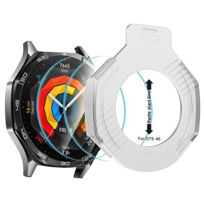 Szkło hartowane TECH-PROTECT Easy Set+ do Huawei Watch GT 5 46 mm (2 szt.)
