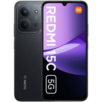 Smartfon XIAOMI Redmi 15C 5G 4/256GB 6.9" 120Hz Czarny