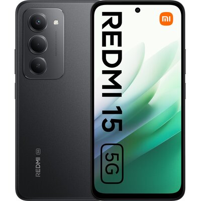 Smartfon XIAOMI Redmi 15 5G 4/128GB 6.9" 144Hz Czarny
