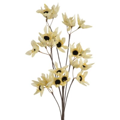 Kwiat dekoracyjny EUROFIRANY Flore 470837 Żółty