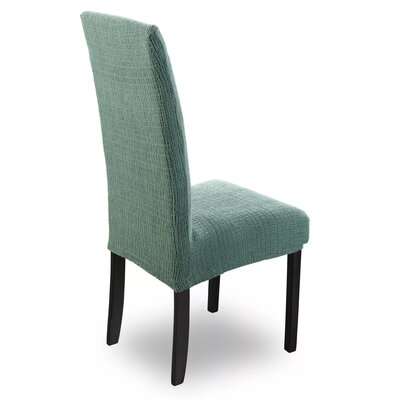 Pokrowiec na krzesło EUROFIRANY D91 469439 (35 x 30 x 55 cm) Zielony