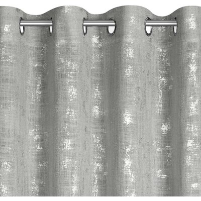 Zasłona EUROFIRANY Solana 140 x 250 cm Srebrny