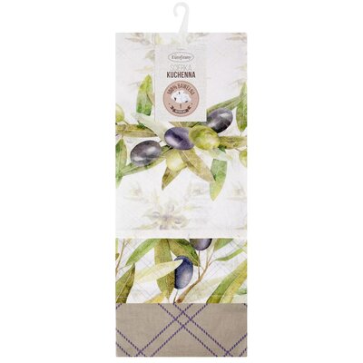 Ściereczka EUROFIRANY Olive 50 x 75 cm Oliwkowy (3 sztuki)