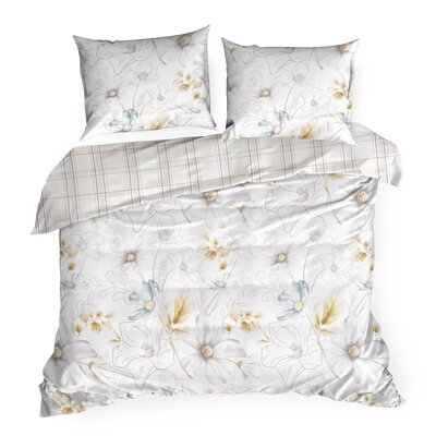 Pościel EUROFIRANY Design 91 Lea 09 220 x 200 cm Biały