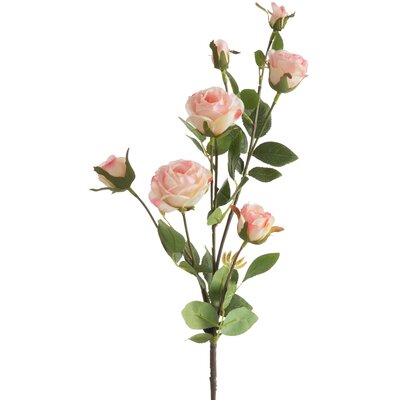 Sztuczny kwiat EUROFIRANY Natu 429 Róża Różowy
