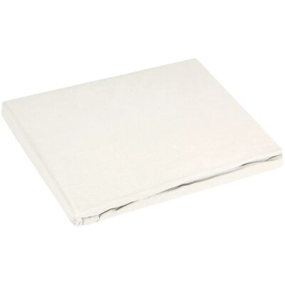 Prześcieradło EUROFIRANY Basic z gumką 220 x 200 cm Kremowy