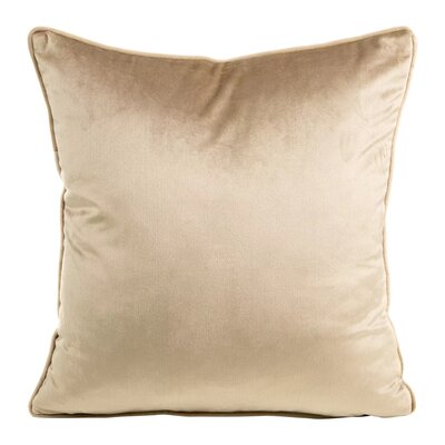 Poszewka EUROFIRANY Mel 2 40 x 40 cm Ciemnobeżowy